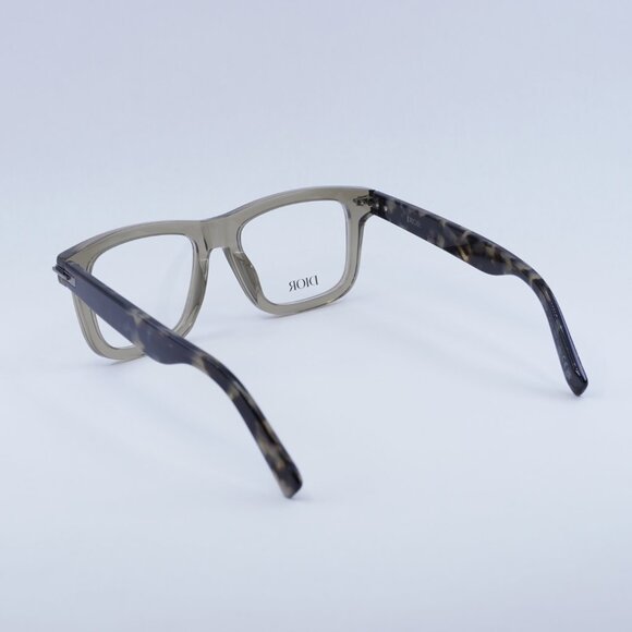 Dior DIORBLACKSUITO S7I 6400 Eyeglasses Shiny Brown 52mm Square Frame - Picture 9 of 10
